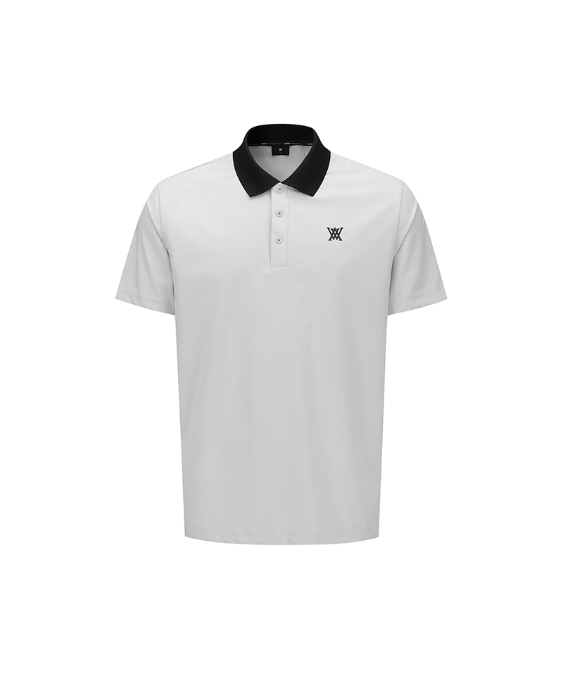 わずか☆ANEW GOLF☆HYBRID SHORT T-SHIRT Men's Lightweight Transition Short Sleeve T-Shirts - Light Grey