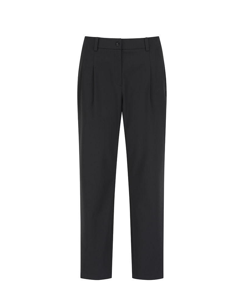 Women's Pintuck Tapered Golf Pants - Black