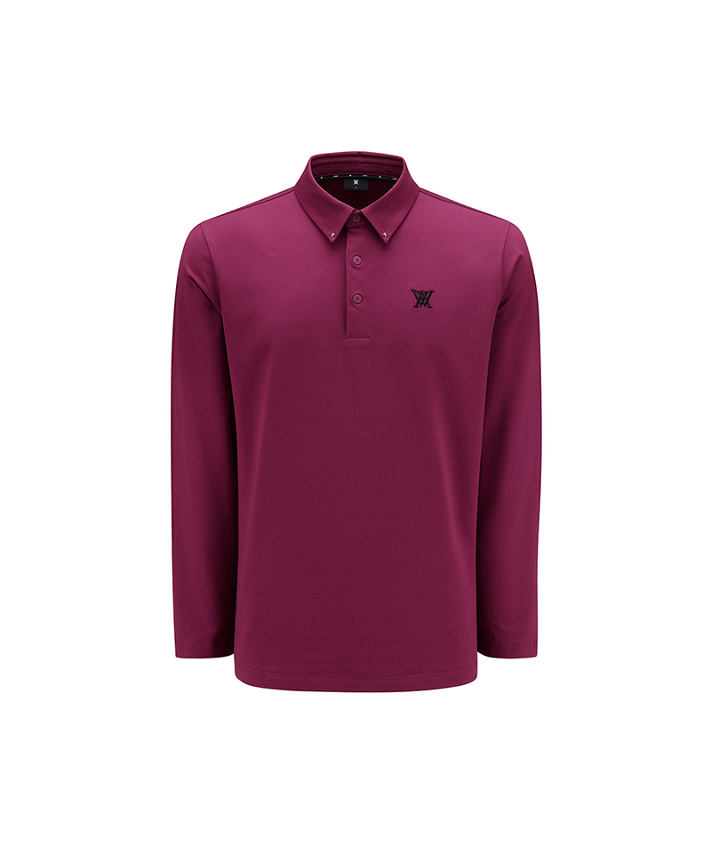 Men's Essential Long T-Shirt - Wine – Anew Golf USA
