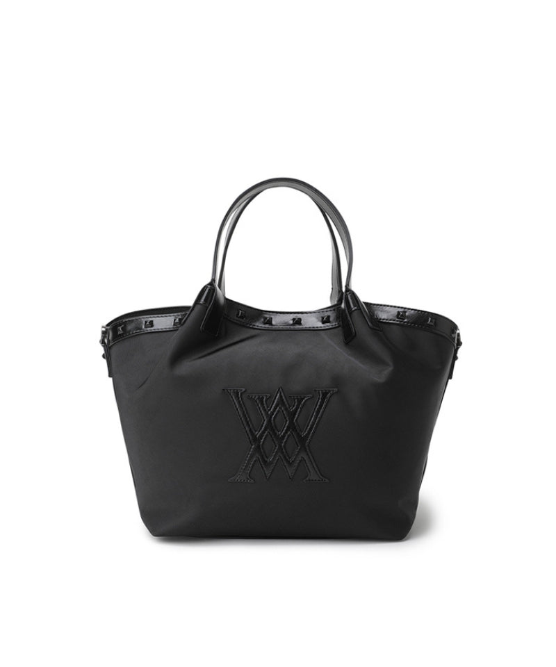 ★ANEW GOLF★2025SS★UNI CHIC TOTE BAG★ユニセックス 2way Uni Chic Tote Bag - Black – Anew Golf USA