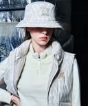Uni Logo Pattern Hat - Beige