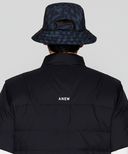 Uni Logo Pattern Hat - Black