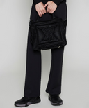 Women's Logo Padded Tote Bag - Black