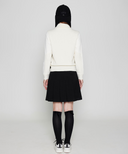 Women's WI Brushed Fleece Pleated Skirt - Black