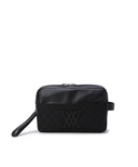 Anew Golf Jacquard Easy Pouch - Black