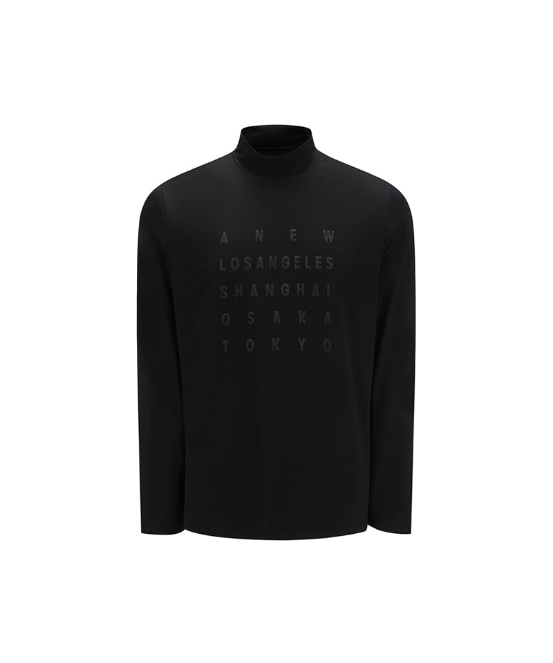 Men's Summer Long Sleeve T-Shirt - Black – Anew Golf USA