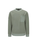 ANEW Golf Men's Quilting Logo Point MTM - Light Khaki