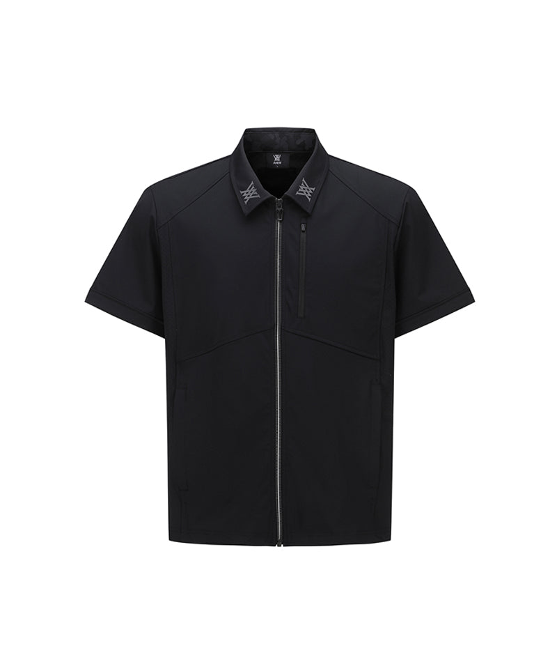 Men's Shirt Jacket - Black – Anew Golf USA