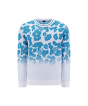 Men's FA Flower Pattern Sweater - White