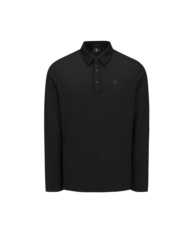 Men's FA Essential Long T-Shirts - Black – Anew Golf USA