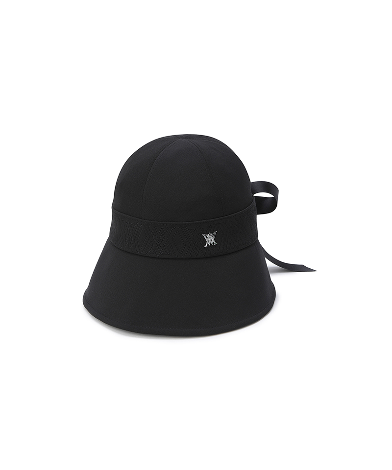 Women's Wide Hat - Black – Anew Golf USA