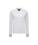 Women's FA Logo Pattern Sweater - White
