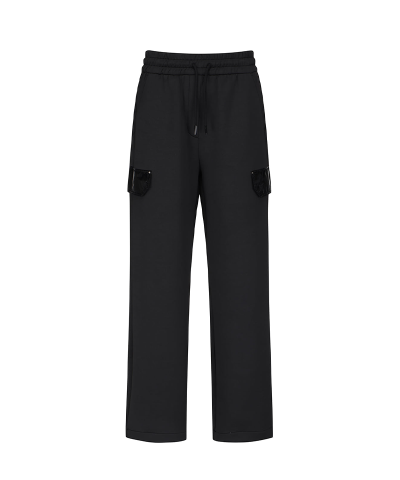 paxforpax SEMI WIDE PANTS(BLACK) size1 【公式通販】