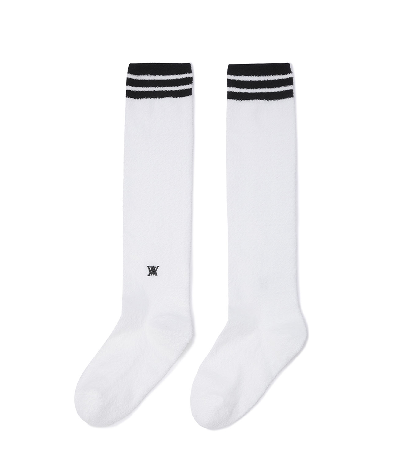 Women's Tactel Knee Socks - Ivory – Anew Golf USA