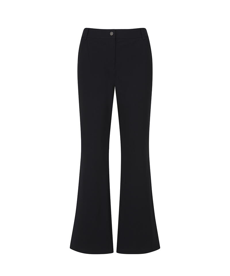 【ANEW GOLF】WOMEN SM ESSENTIAL COOL BOOTCUT PANTS /追跡付 ANEW Golf Women's SM Essential Cool Bootcut Pants - Black
