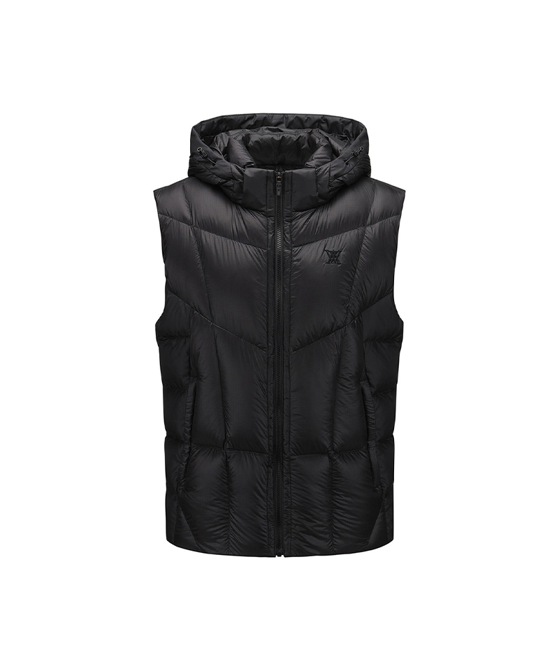 Men's WI Heavy Shadow Swing Down Vest - Black