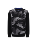 Men's WI Brushstroke Windproof Sweater - Black