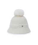 Women's Bell Bucket Hat - Cream