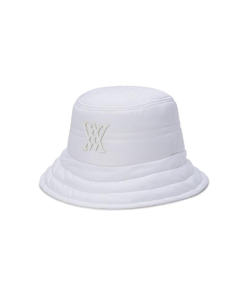 Women's Padded Stitch Hat - Ivory