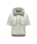 Women's WI Short Sleeve Down Jacket - Ivory