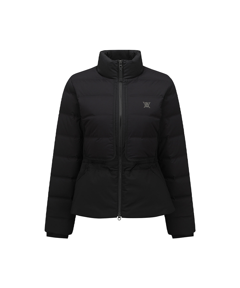 Anew Golf レディースダウンジャケット ブラック Women's WI Shadow Swing Down Jacket - Black – Anew Golf USA