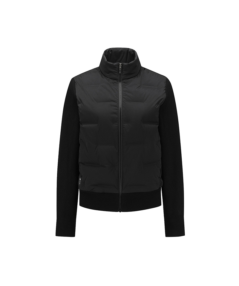 Women's Essential Hybrid Down Jacket - Black
