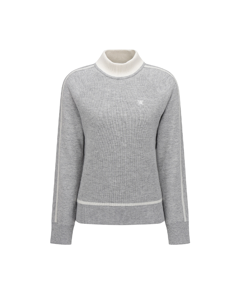Women's WI Windproof Sweater - Melange Grey