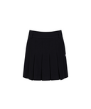 Women's WI Brushed Fleece Pleated Skirt - Black