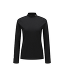 Women's WI Essential High Neck Baselayer - Black