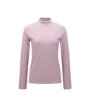 Women's WI Essential High Neck Baselayer - Dark Pink