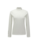 Women's WI Essential High Neck Baselayer - Ivory