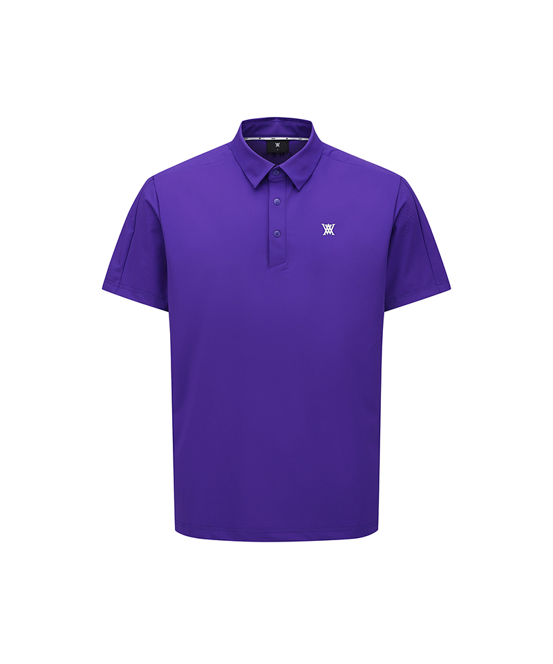 Men's Hybrid Solid T-Shirt - Purple – Anew Golf USA