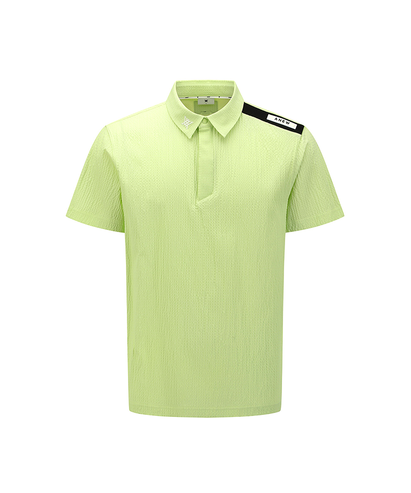 Men's Cool Touch Embo T-Shirt - Lime