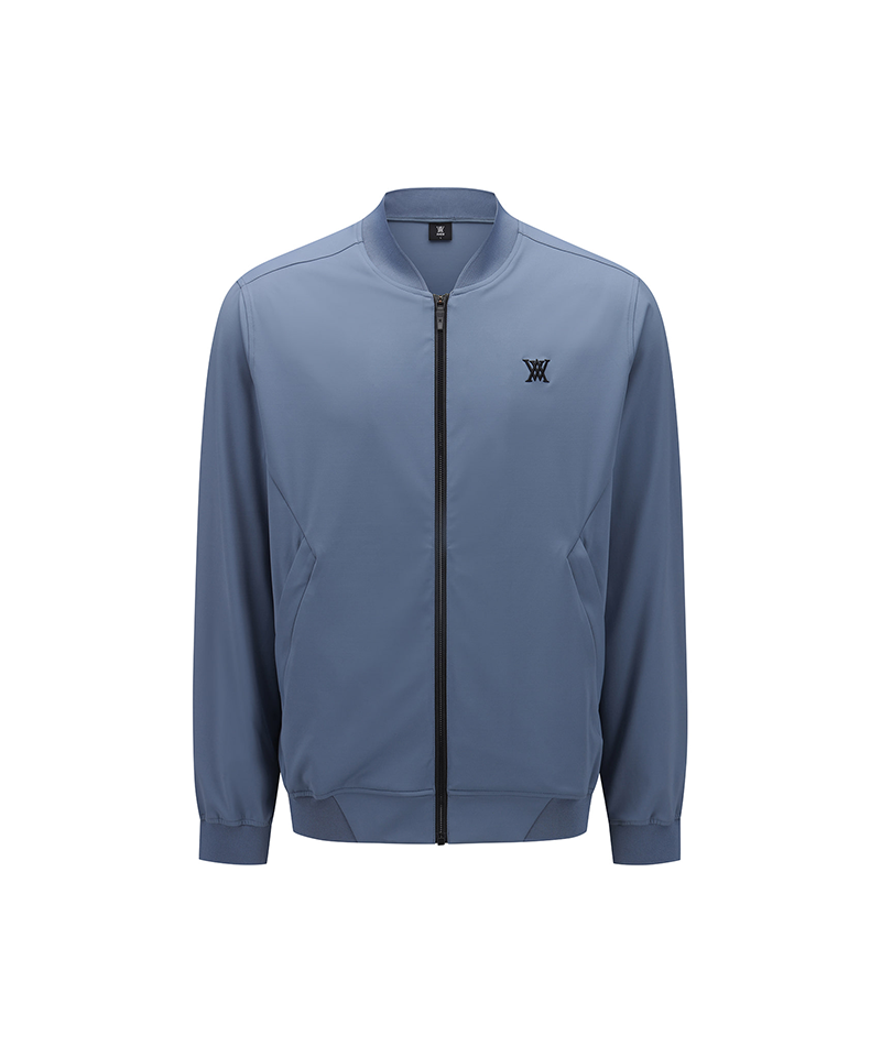 Men's FA Set Up Midlayer Jacket - Blue – Anew Golf USA