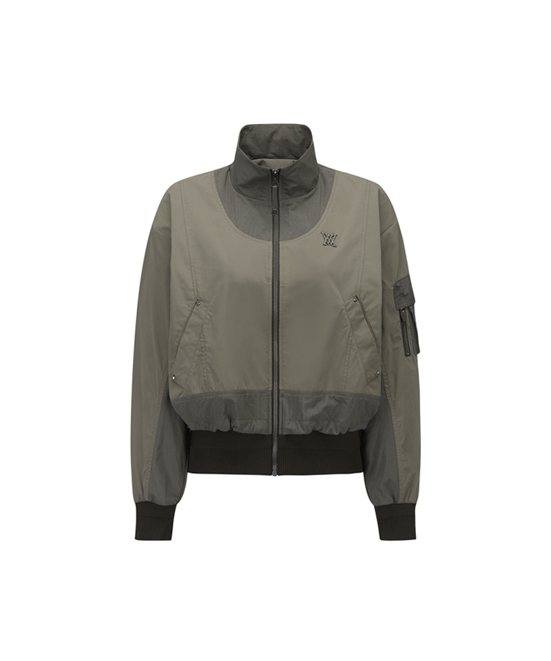 Women's MA-1 Jacket - Light Brown – Anew Golf USA