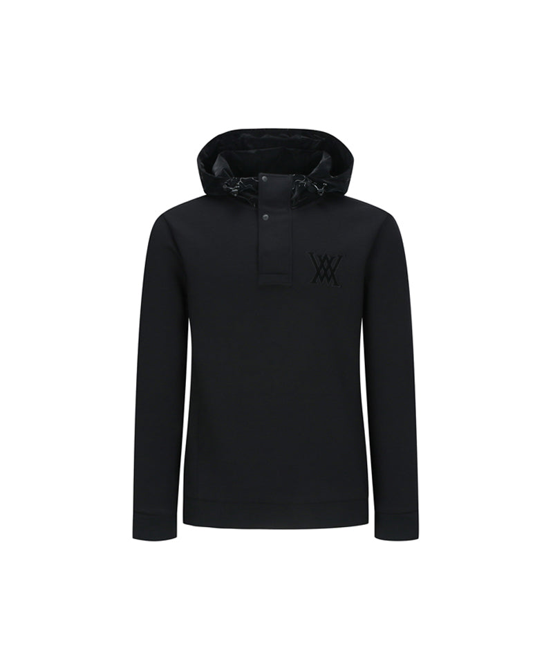メンズウェア ANEW GOLF hoodie point anorak XXL Men's Hoodie Point Anorak - Black – Anew Golf USA
