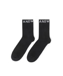 ANEW Golf Men's Essentials Medium Neck Socks - Black
