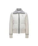 Women Hybrid Knit Jacket - Ivory
