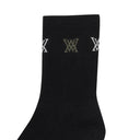 ANEW Golf Men Triple Logo Socks - Black