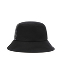 Unisex Lettering Bucket Hat - Black
