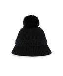 Women's Bell Bucket Hat - Black