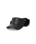 Woven Stitch Earring Cap - Black