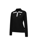 ANEW Golf Women's SP Collar Point Sweater - Black