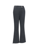 ANEW GOLF Women's Essentials Fleece Boots Cut Long Pants  - Charcoal Gray