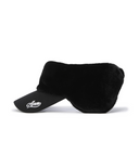 Women's Fur Visor - Black