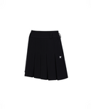 Women's WI Brushed Fleece Pleated Skirt - Black