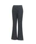 ANEW GOLF Women's Essentials Fleece Boots Cut Long Pants  - Charcoal Gray