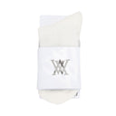 ANEW Golf Men Triple Logo Socks - Off White
