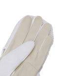 Women's Curly Golf Gloves - White