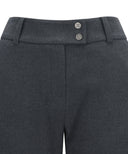 ANEW GOLF Women's Essentials Fleece Boots Cut Long Pants  - Charcoal Gray